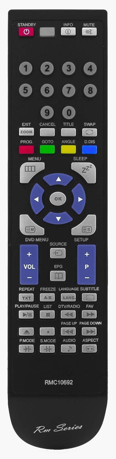 Genuine Tv Remote Control For Bush Dled32165hd Uk