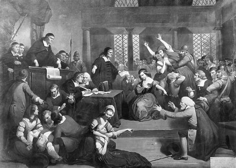 Salem Witch Trials 1692 The Trial Of George Jacobs At