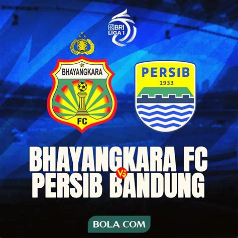 Link Live Streaming BRI Liga 1 Di Vidio Bhayangkara FC Vs Persib