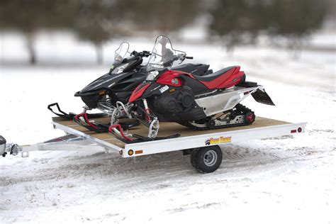 Aluminum Snowmobile Trailer - Bear Track Aluminum Trailers