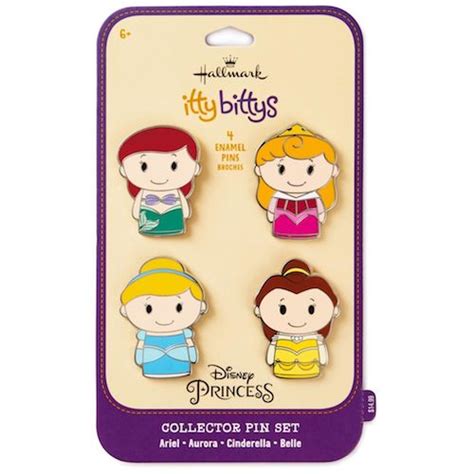 Hallmark itty bittys Disney Princess Pin Set - Disney Pins Blog