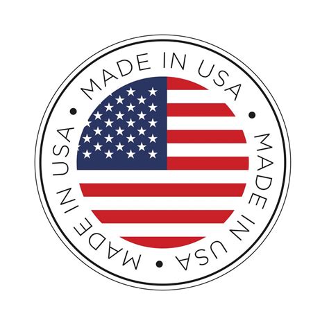 Made In Usa Flag Icon 344161 Vector Art At Vecteezy