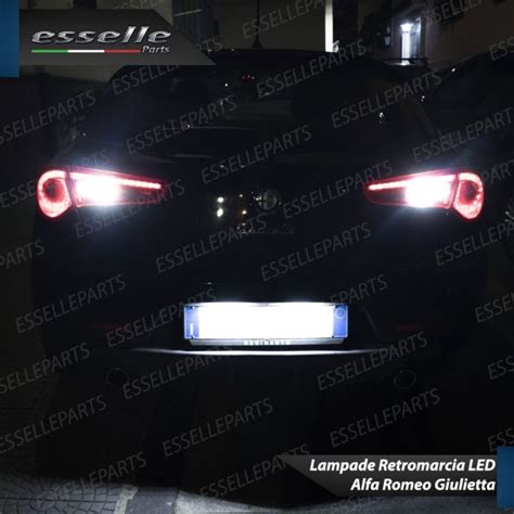 Luci Retromarcia Led Canbus Alfa Romeo Giulietta Luce Bianca No Error