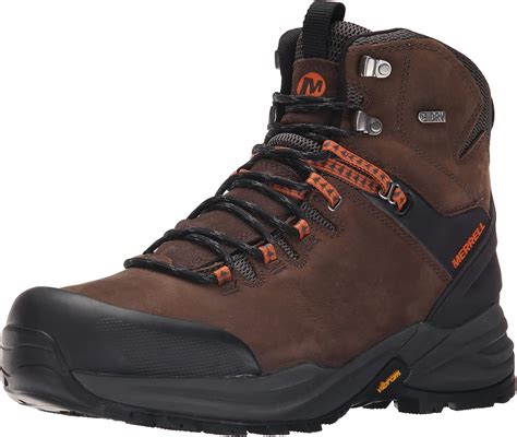 Merrell Mens Phaserbound Waterproof High Rise Hiking Boots Us Amazon