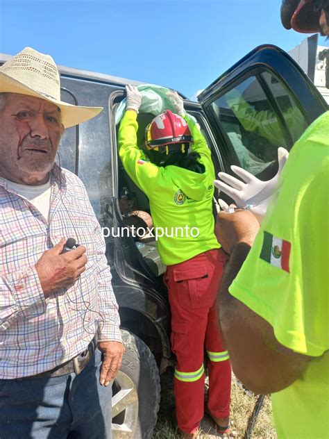 Volcadura De Camioneta Deja Heridos En Galeana Punto X Punto