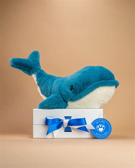 Jellycat Wally Whale Soft Toy | Send a Cuddly Whale with your message