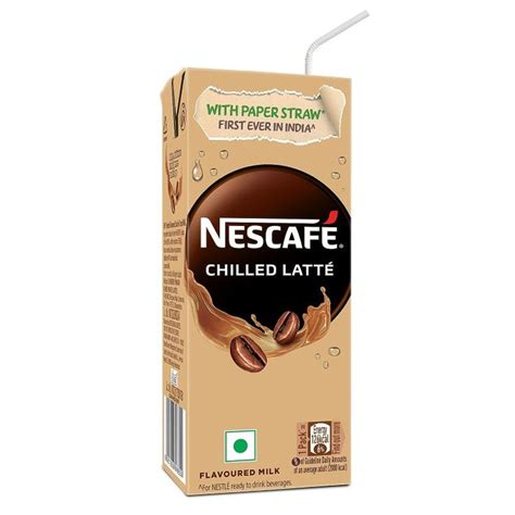 Nescaf Ready To Drink Coffee Flavoured Milk Iced Latte Ml Tetra