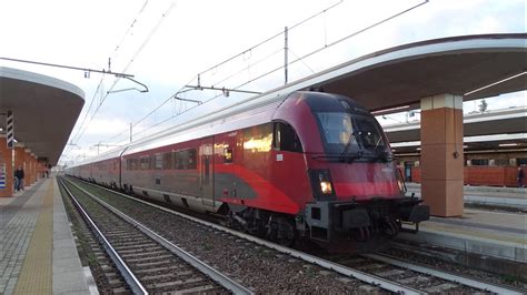 OBB RAILJET VENEZIA S L VIENNA HBF ALLA STAZIONE DI TREVISO CENTRALE