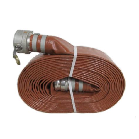 Buy 1 1 2 X 50 Ft Red Heavy Duty PVC Water Discharge Hose Male X