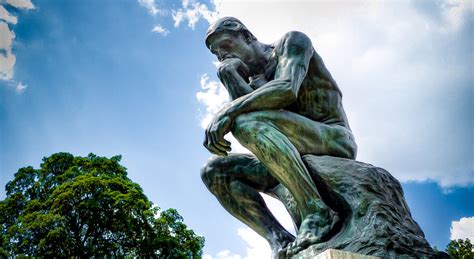 The Force Of A Thought Rodin Brings The Poet Dante To Life In The