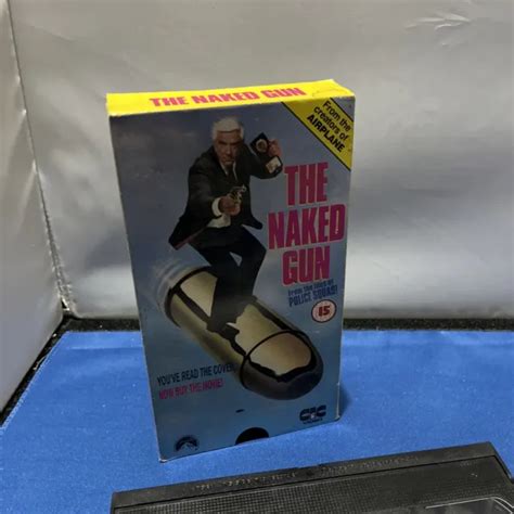 The Naked Gun Vhs Video Carton Box Very Rare Picclick Uk