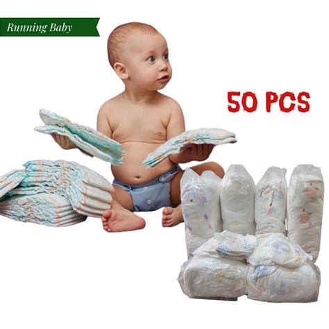 Running Baby 50 PCS Baby Diaper PANTS M L XL XXL XXXL Unisex Ultra