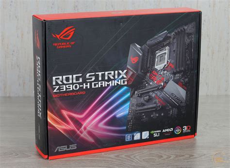 Огляд і тестування материнської плати Asus Rog Strix Z390 H Gaming