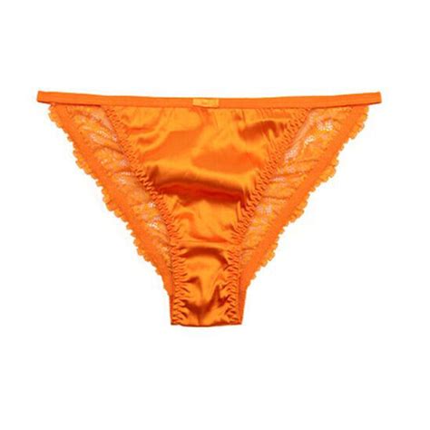 Pack Lot Sexy Womens Satin Panties Briefs Sheer Lace String Bikini