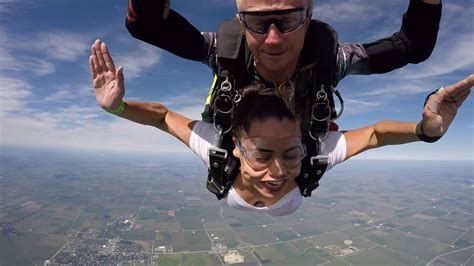 Deborah Ramsaroop Skydive At Chicagoland Skydiving Center