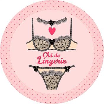 Painel De Festa Redondo 1 5x1 5 Chá de Lingerie Renda 014 Via Cores Painel de Festas