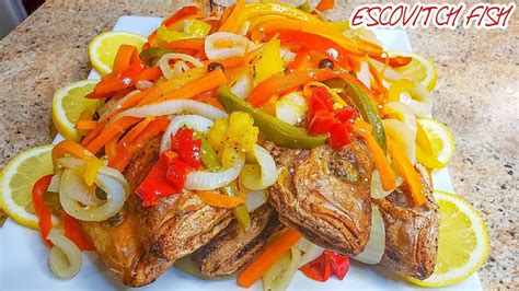 Jamaican Escovitch Fish Recipe