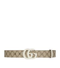 Womens Gucci Neutrals Gg Marmont Belt Harrods Uk