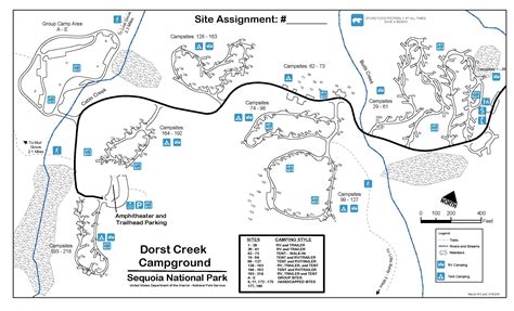 Timber Creek Campground Map