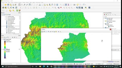 How To Create 3D Topographic Map In QGIS YouTube