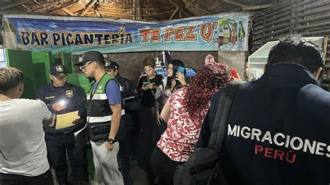 Municipalidad Dinoes Y Migraciones Realizan Operativo En Prost Bulo Y