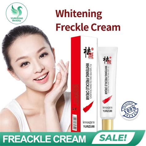 Krim Penghilang Flek Hitam Yurizumi Whitening Freakles Cream Whitening