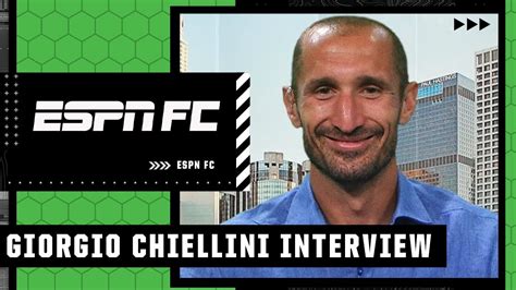 Giorgio Chiellini Interview Joining Lafc With Gareth Bale Juventus