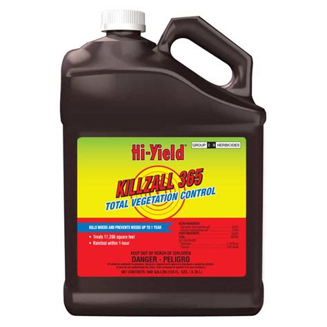 Hi Yield Killzall 365 Concentrate Weed And Grass Killer 1 Gal Ace Hardware