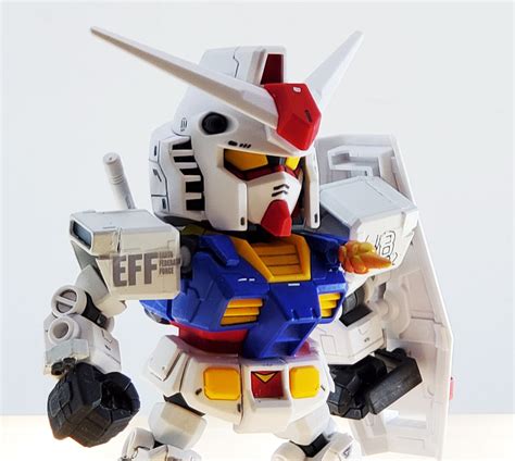 SD EXp SD Cross Silhouette Gundam RX 78 2 Gundam The Origin Version