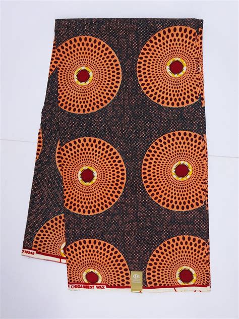 Vibrant African Fabric By The Yard