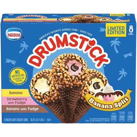 Nestle Drumstick Limited Edition Peppermint Banana Split Variety Pack