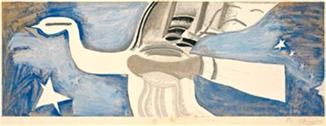 Grand Oiseau Bleu Par Georges Braque Sur Artnet