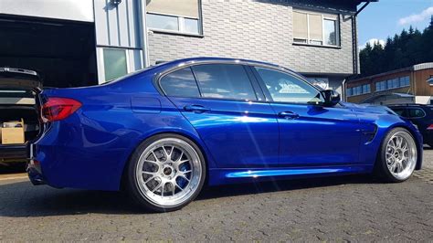 Bmw M F San Marino Blue Bbs Lm R Wheel Front