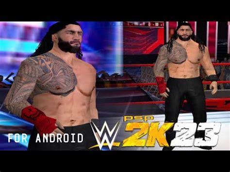 Wwe Svr 2011 Psp Roman Reigns Texture 2k23 Psp Roman Reigns Texture