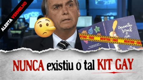 TSE diz que Kit Gay nunca existiu e proíbe Bolsonaro de disseminar Fake News