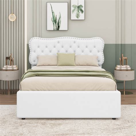 Red Barrel Studio Cecillia Full Size Upholstery Platform Bed With