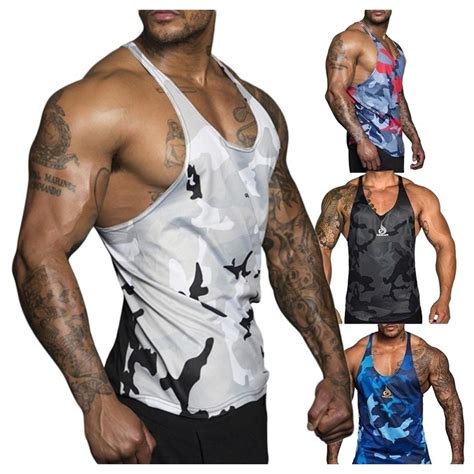 Buy 2018 New Mens Daily Work Body Building Gym Vest Breathable Mesh