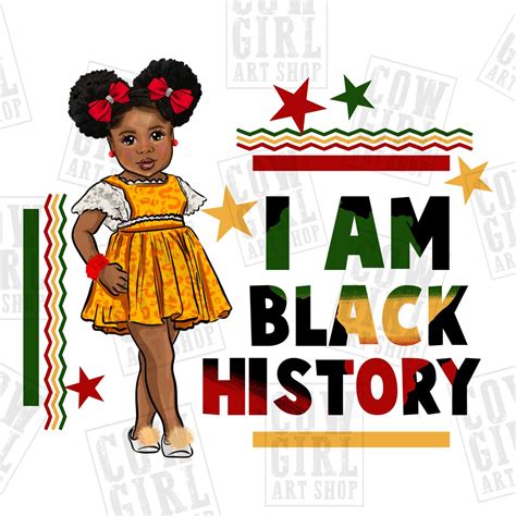 I Am Black History Black Girl Peekaboo Juneteenth Png Sublimation