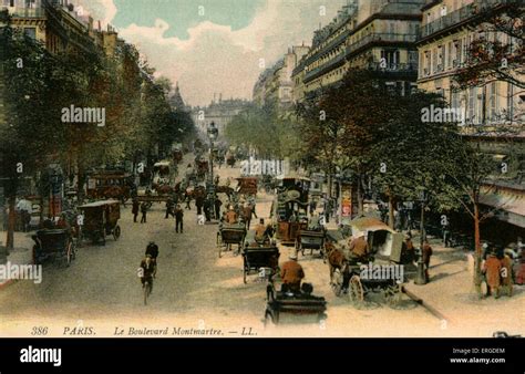 Boulevard Montmartre Paris