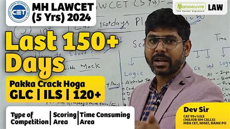 Mh Lawcet 5 Yrs 2024 Last 150 Days Left Target Top Colleges