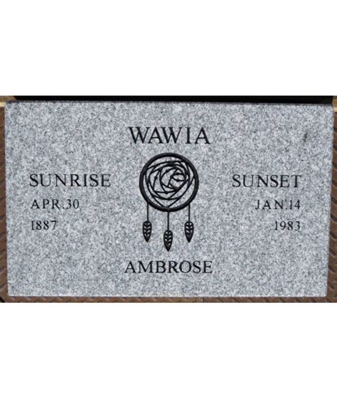 Granite Memorial Plaques #013 · PF013 · Memorial Headstone