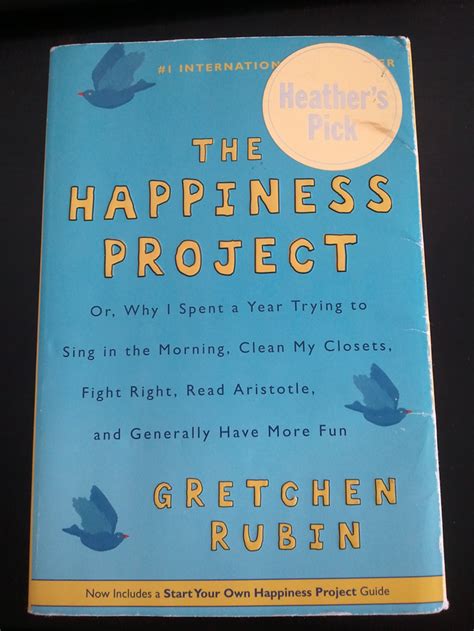 Books – The Happiness Project by Gretchen Rubin | Craft Ideas from Miho ...