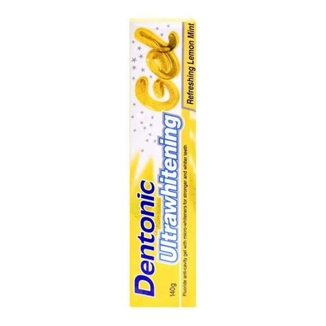 Dentonic Ultrawhitening Refreshing Lemon Mint Gel Toothpaste