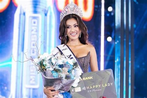 Wakili Indonesia Tata Juliastrid Raih Gelar Miss Cosmo 2024