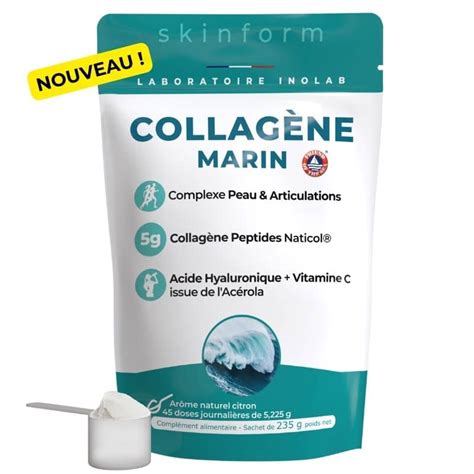 Collag Ne Marin Complexe Peau Articulations Laboratoire Inolab