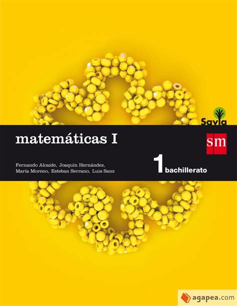 MATEMATICAS I 1º BACHILLERATO SAVIA FUNDACION SANTA MARIA EDICIONES