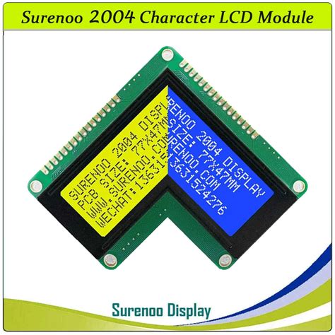 Surenoo Character Lcd Module Display Panel Screen