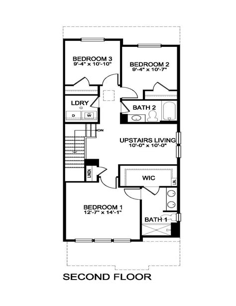 Floor Plan In Revere At Johnstown Johnstown Co Dr Horton