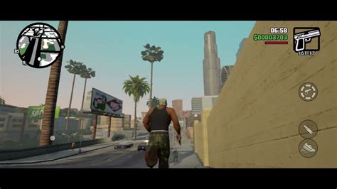 تجربة لعبة Gta San Andreas Definitive Edition النسخة المحسنة على الجوال