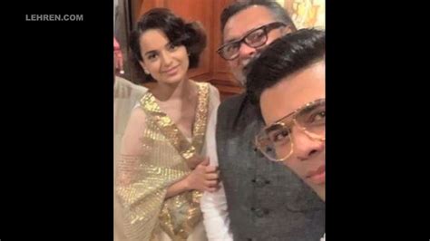 Karan Johar And Kangana Ranaut Attend PM Modis Swearing In Ceremony